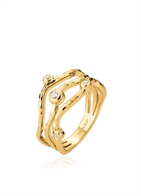 Vera Ring Forgyldt | Izabel Camille 